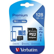 Verbatim Premium 128 GB MicroSDXC UHS-I 10.razred
