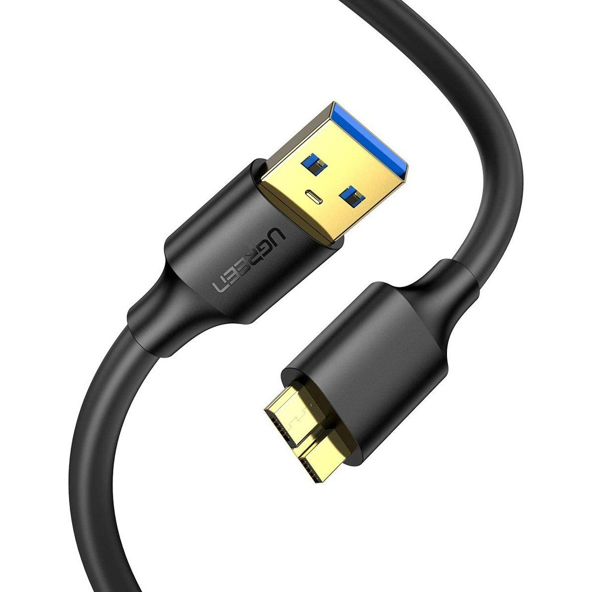 Ugreen 10841 USB kabel 1 m USB 3.2 Gen 1 (3.1 Gen 1) USB A Micro-USB B Crno