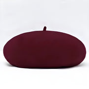 Damska beretka - Bordo KP11071