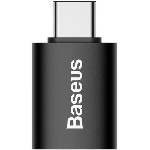 BASEUS INGENUITY USB-C V USB-A ADAPTER OTG (ČRN)