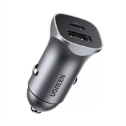 Ugreen 30780 punjač za mobitel Univerzalno Crno Upaljač za cigare Brzo punjenje Automatski