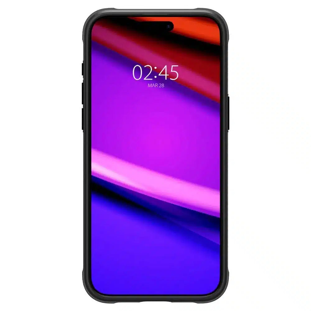 SPIGEN Rugged Armor MAG ovitek, združljiv z MAGSAFE za IPHONE 15 PRO MAX mat črna