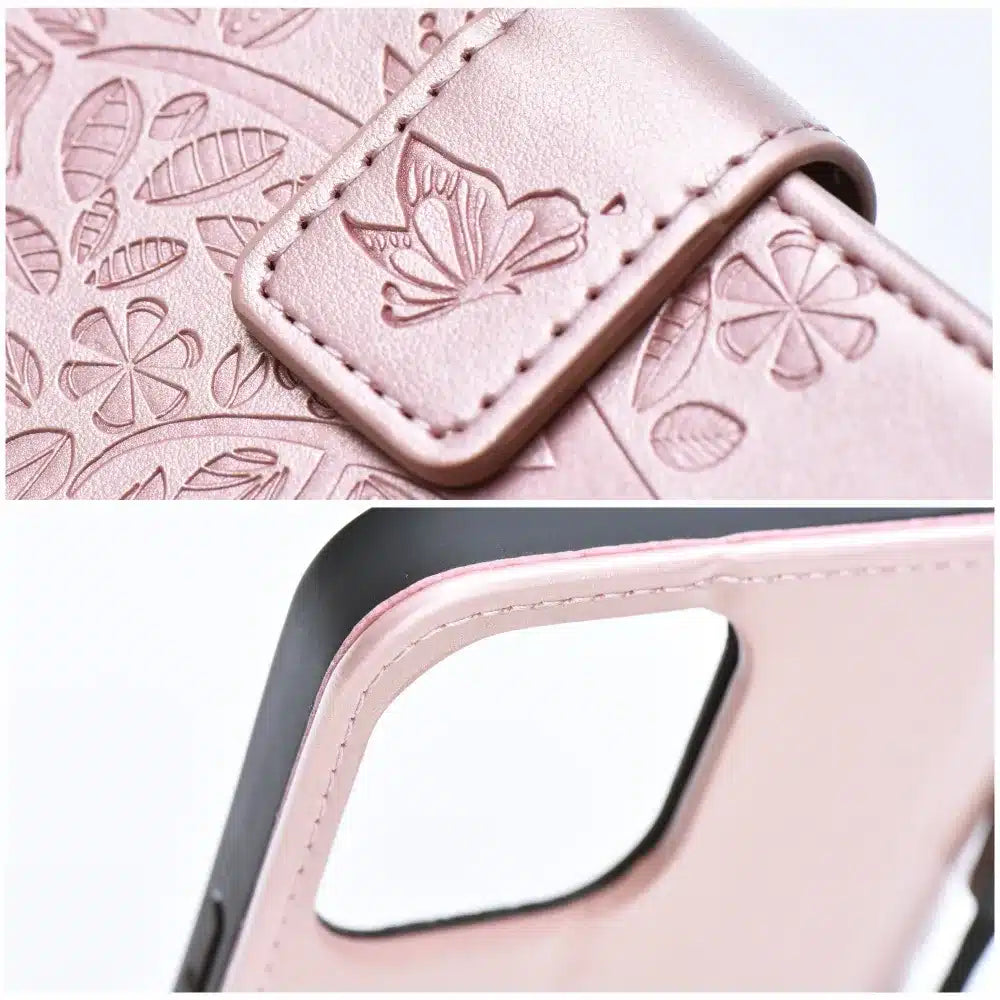 MEZZO ovitek za SAMSUNG GALAXY A54 5G drevo rose gold