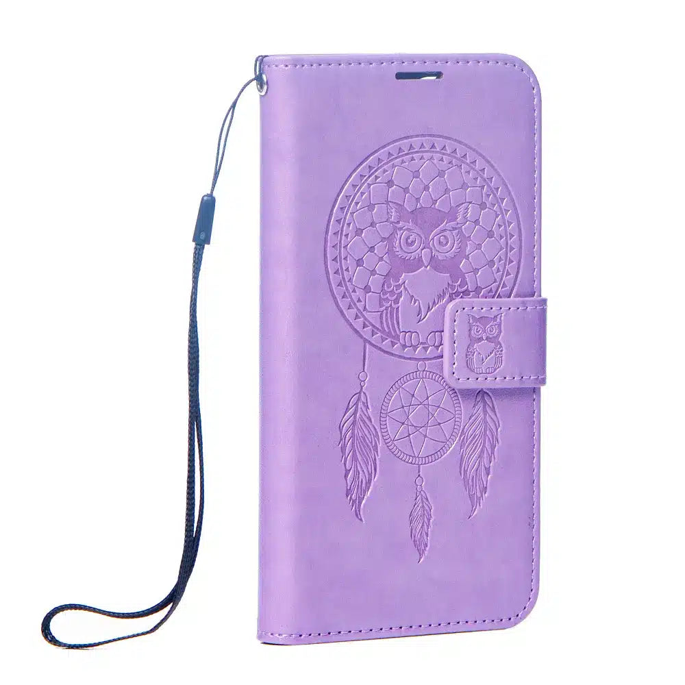 MEZZO Book case preklopna torbica za XIAOMI Redmi Note 12S dream catcher vijolična