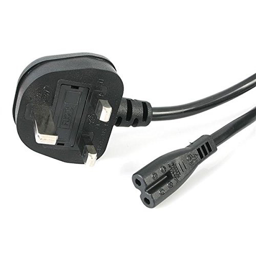 StarTech.com PXTNB2SUK1M strujni kabel Crno 1 m BS 1363 C7 spoj