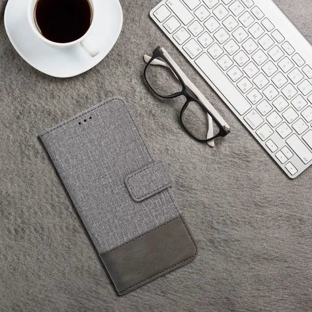 GOMMA Book preklopna torbica za Xiaomi Redmi NOTE 14 5G siva