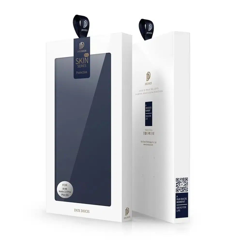 DUX DUCIS SKIN PRO preklopna torbica za REDMI NOTE 13 PRO PLUS 5G modra