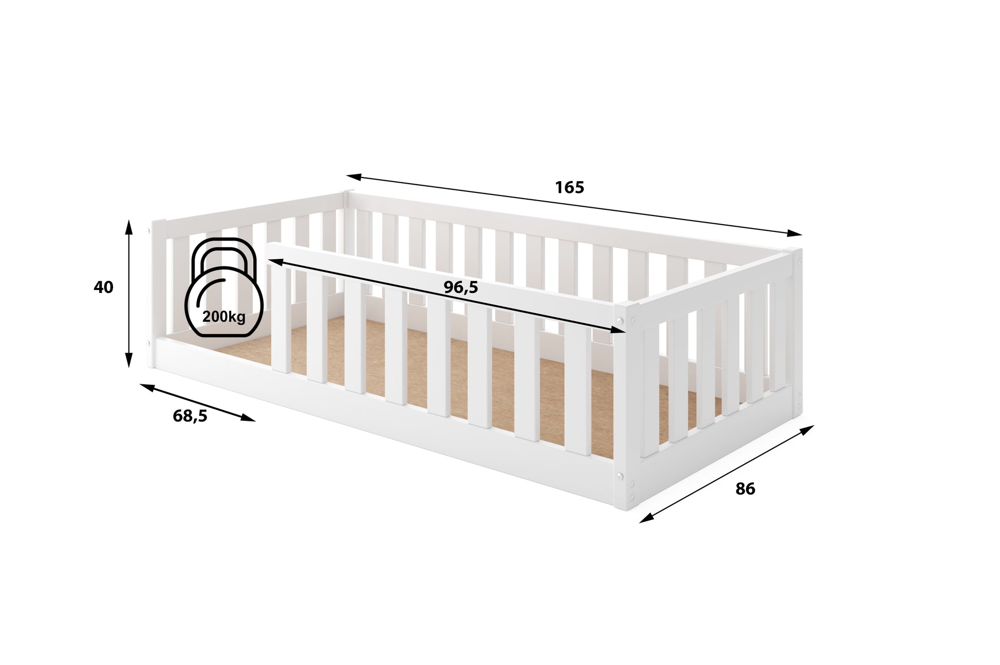 Krevet BMS Bella Sima 160x80 cm BIA