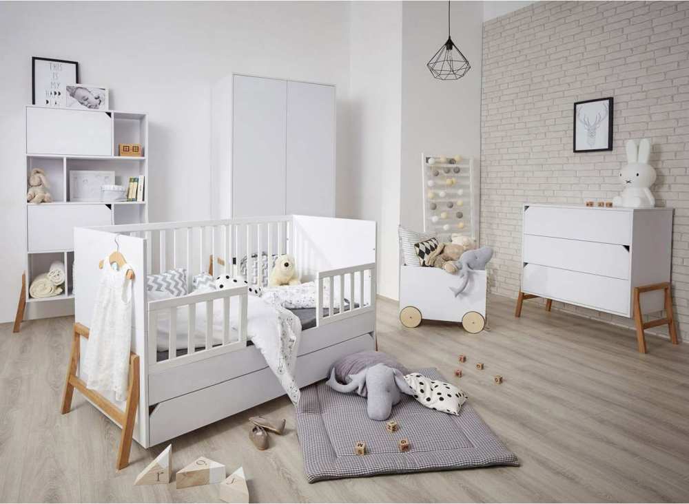 Bellamy dječja soba Lotta - 6 elemenata, white