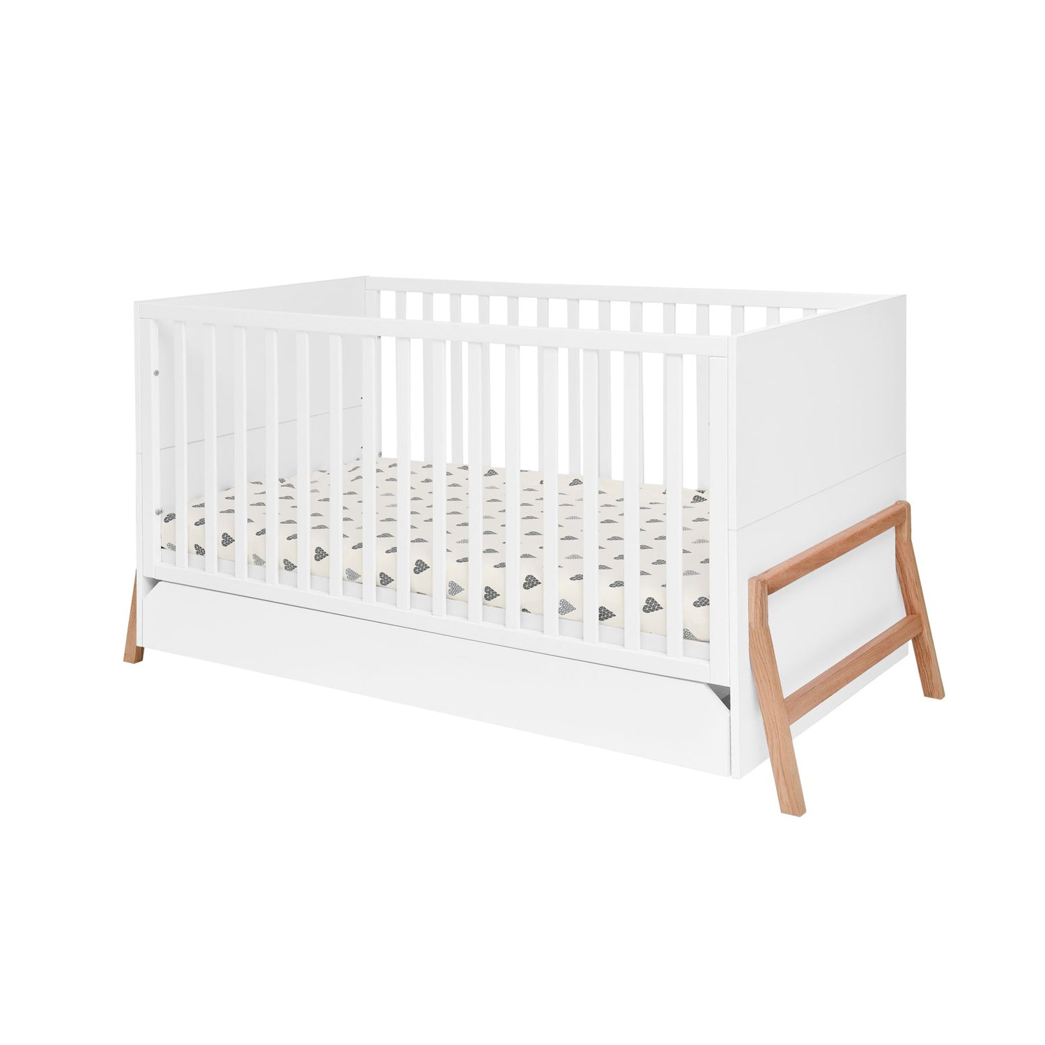 Bellamy Lotta krevet 140x70 cm, white