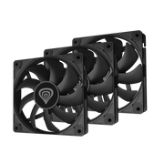 GENESIS Oxal 120 Kućište računala Ventilator 12 cm Crno 3 kom