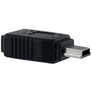 StarTech.com UUSBMUSBFM adapter za promjenu tipa priključka kabela USB Mini-B USB Micro-B Crno