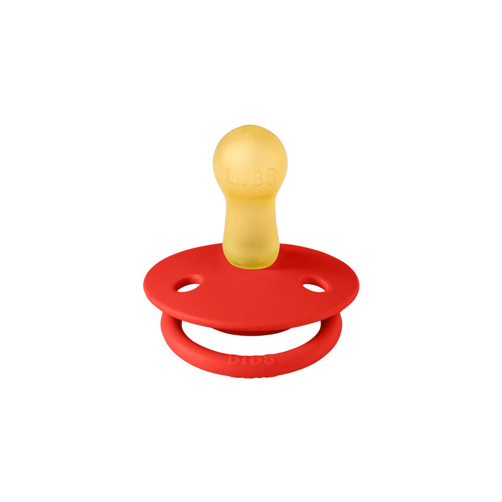 BIBS Colour dude (okrugle) - Candy Apple/Haze (vel.1)