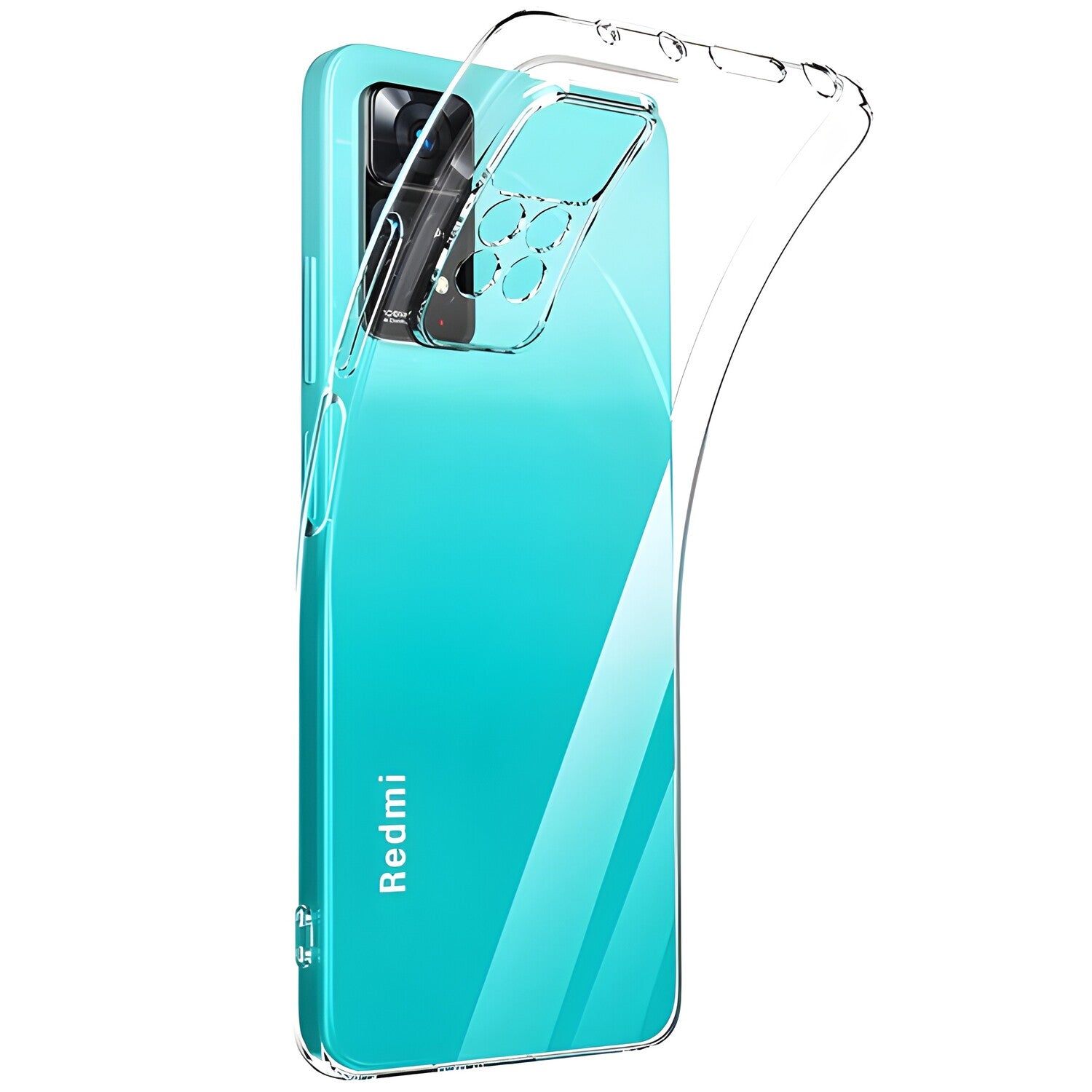 Przezračno zaštitno kućište za Xiaomi Redmi Note 11S/Redmi Note 10 4G - Prozirna KP23664