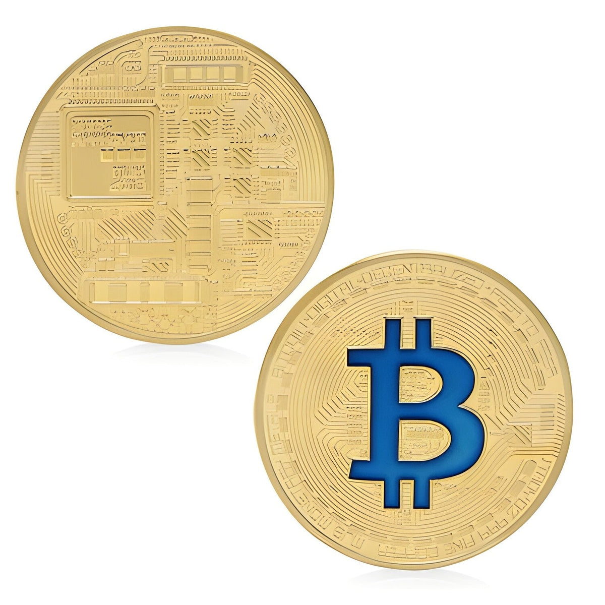 Bitcoin Kovanica - Plava