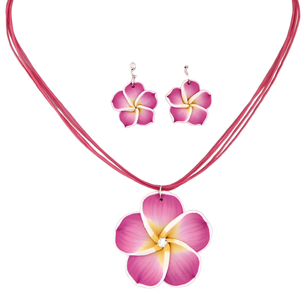 Set Bohemian Flower - Ružičasta