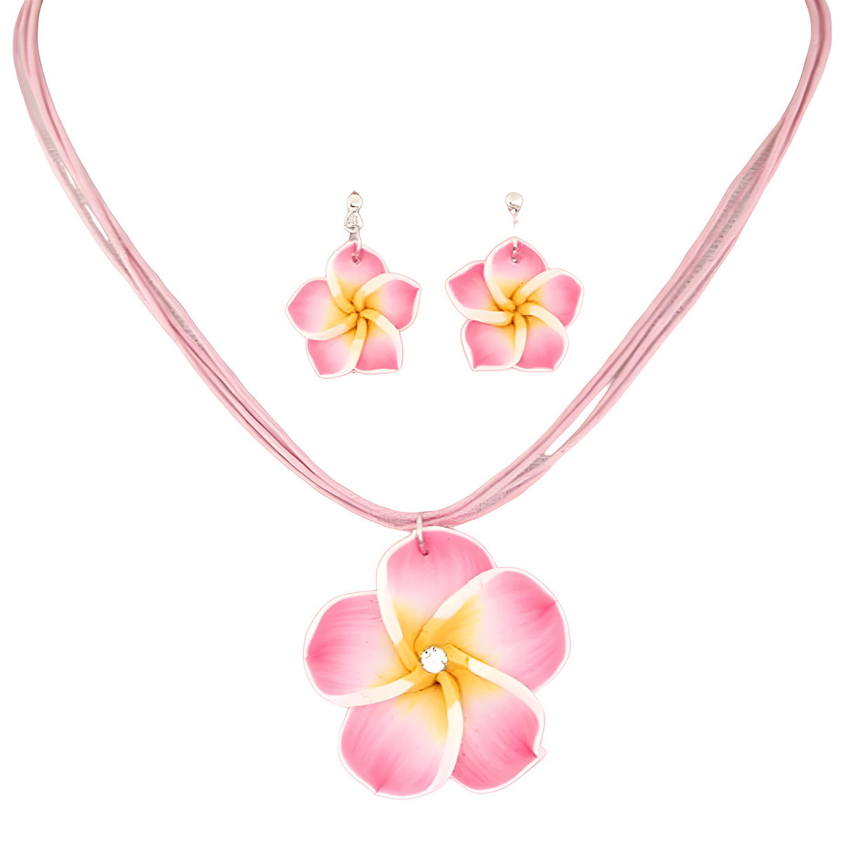 Set Bohemian Flower - Svijetlo Ružičasta