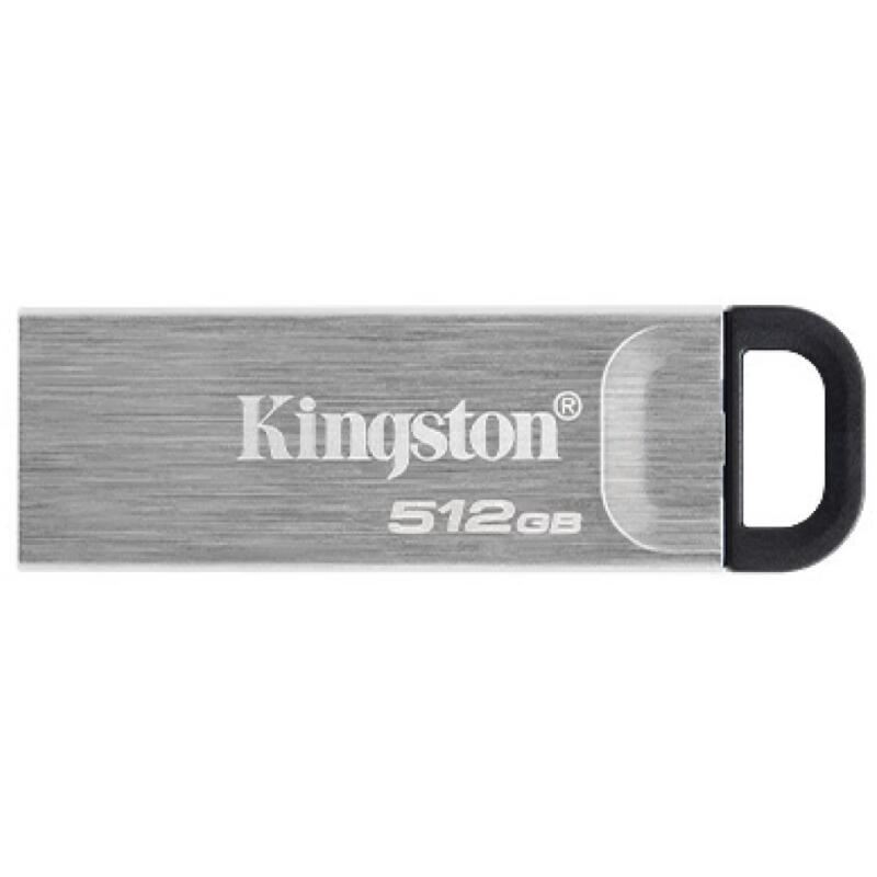 Kingston Technology DataTraveler Kyson USB izbrisivi memorijski pogon 512 GB USB Tip-A 3.2 Gen 1 (3.1 Gen 1) Srebro