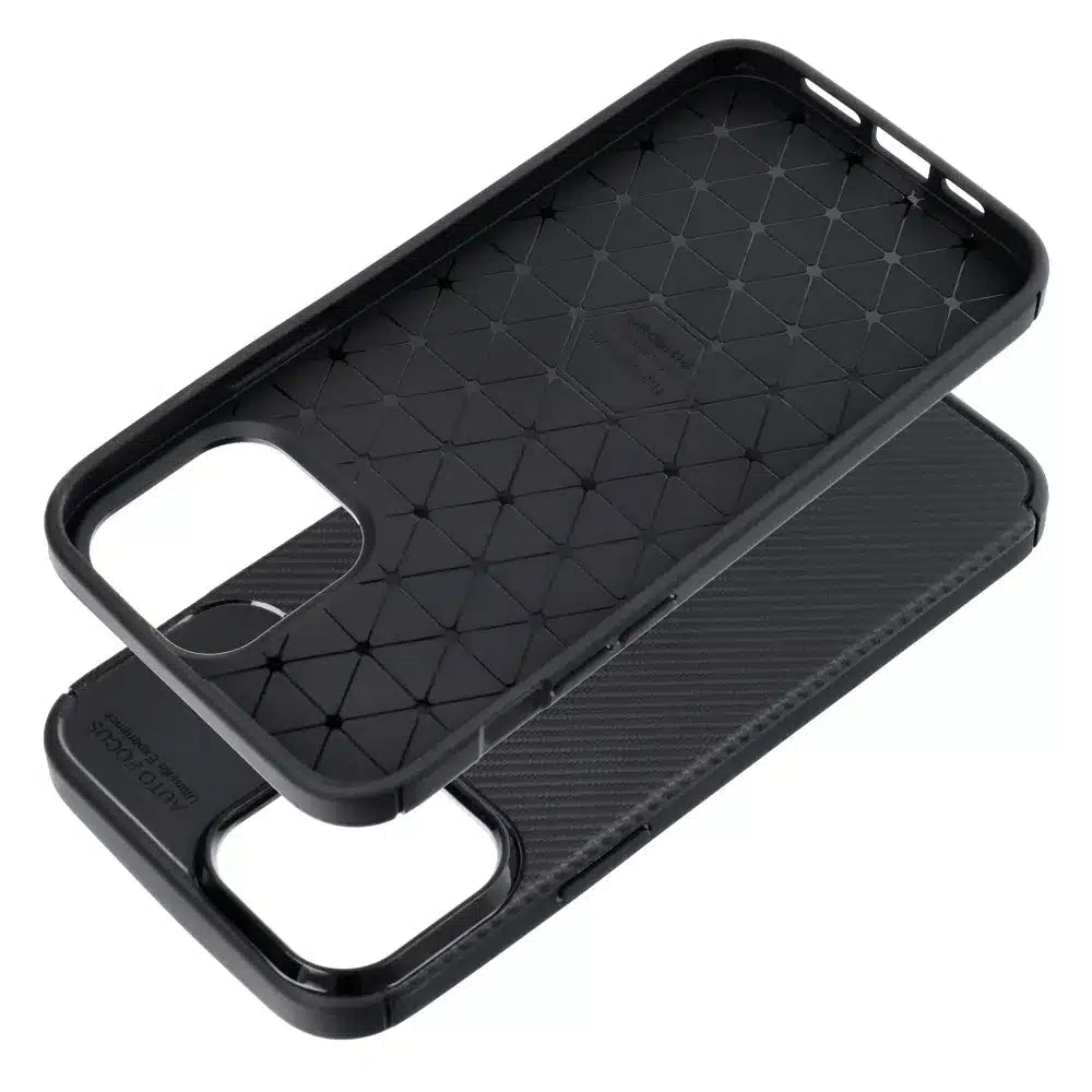 CARBON PREMIUM ovitek za iPhone 13 Pro črn