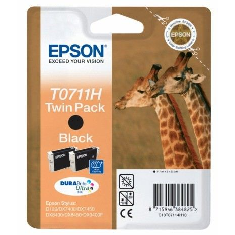 Epson Giraffe T0711H spremnik s tintom 1 kom Original Crno
