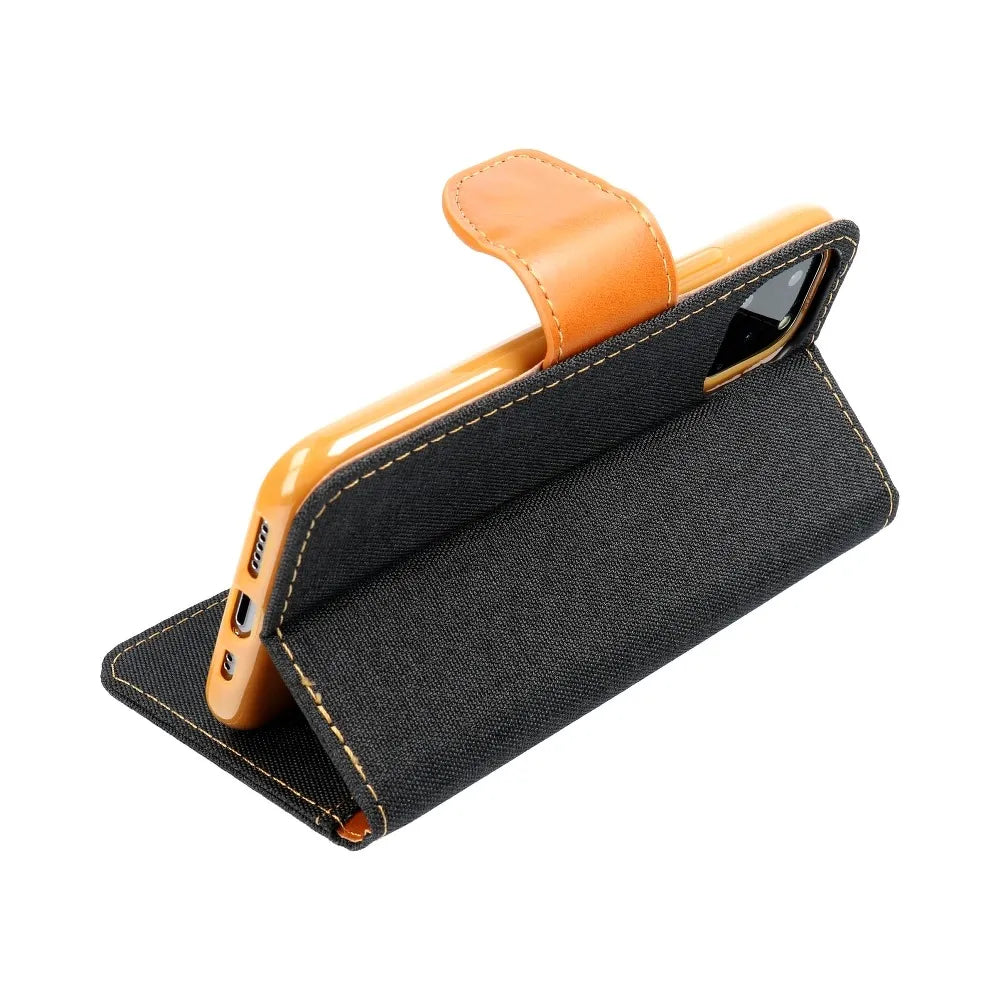 CANVAS Book case za SAMSUNG GALAXY A42 5G crna