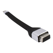 i-tec C31FLATVGA60HZ prilagodnik za video kabel 0,11 m USB Tip-C VGA (D-Sub) Crno