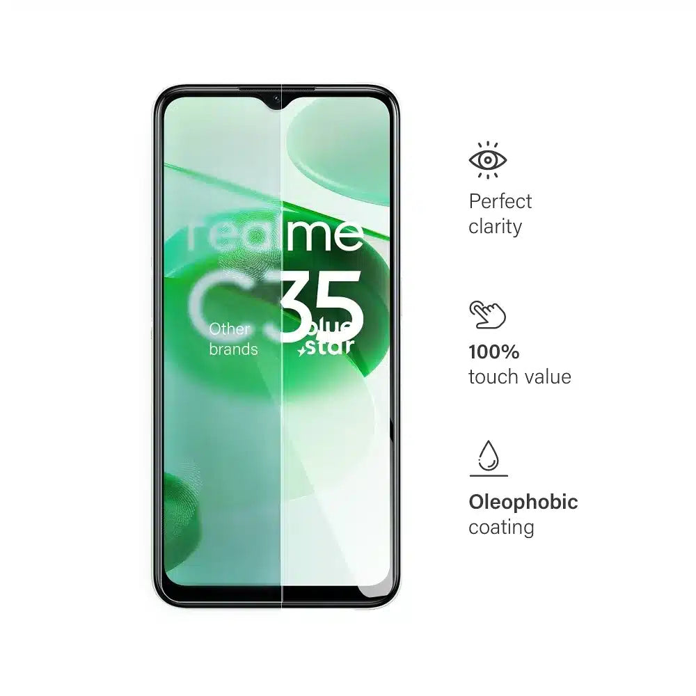 Zaščitno steklo Blue Star za Realme C35