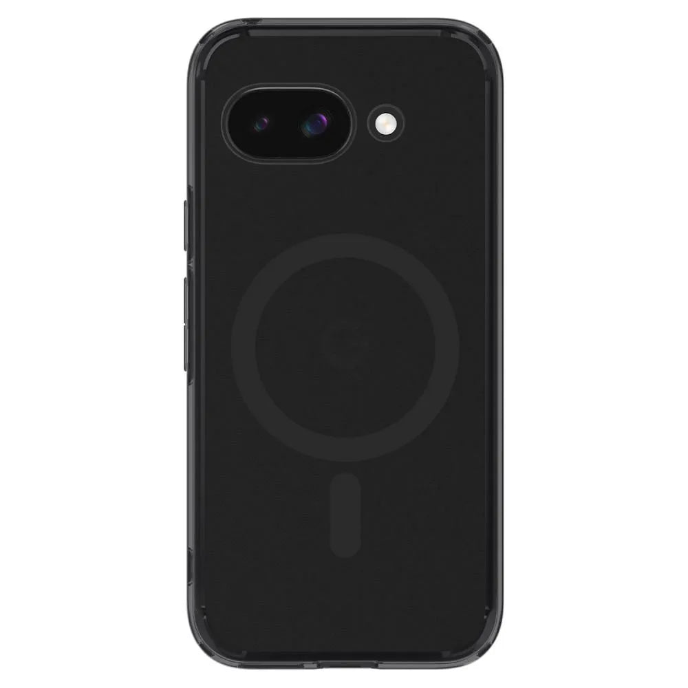 SPIGEN ULTRA HYBRID MAG ovitek, združljiv z MagSafe, za GOOGLE PIXEL 9A prozorno črn