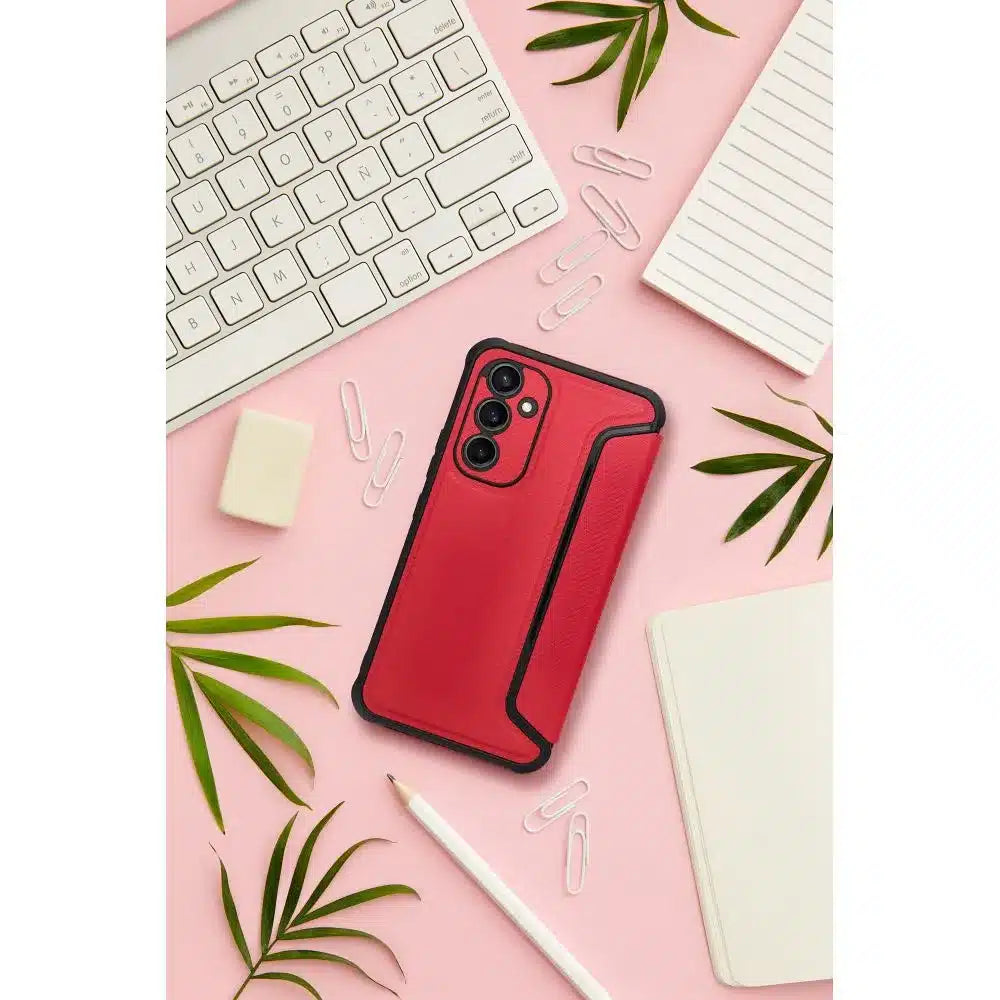 RAZOR Book etui za SAMSUNG GALAXY A16 5G rdeč