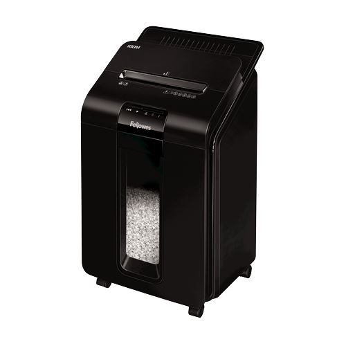 Fellowes AutoMax 100M uređaj za usitnjavanje papira Usitnjavanje na čestice 22 cm Crno