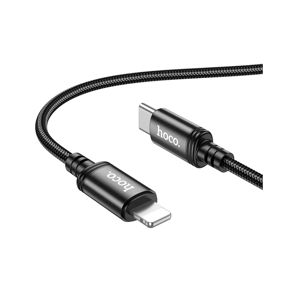USB C na Lightning kabel Hoco PD 27W 2m X89 črn