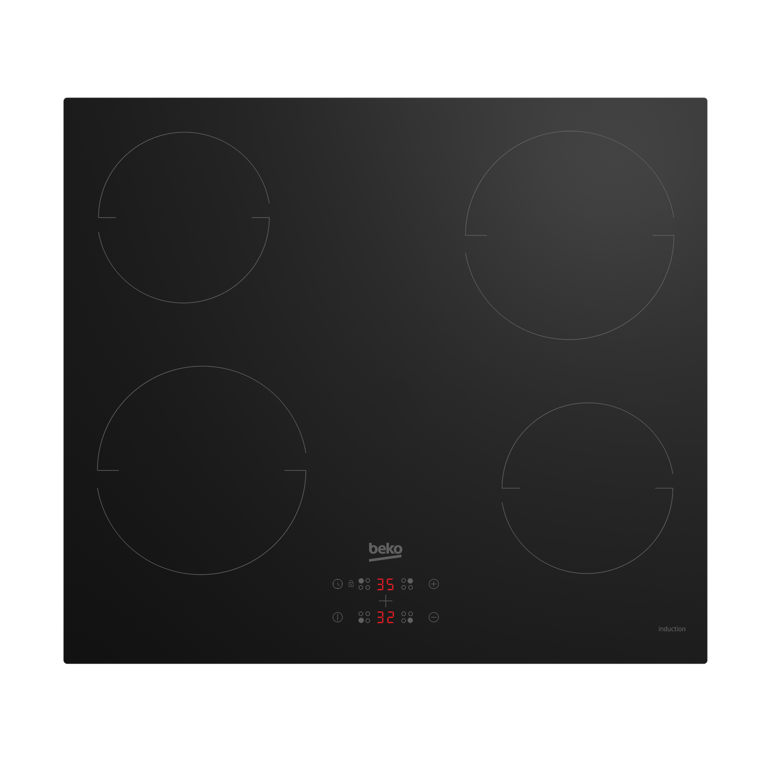 Beko HII64401MT ploča za kuhanje Crno Ugradbeni Indukcijska ploča sa zonom 4 zone(s)