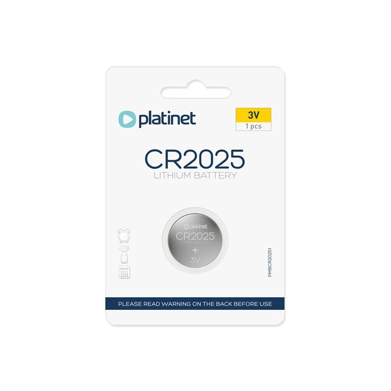 Platinet PMBCR20251 baterija za kućanstvo Baterija za jednokratnu upotrebu CR2025 Litij