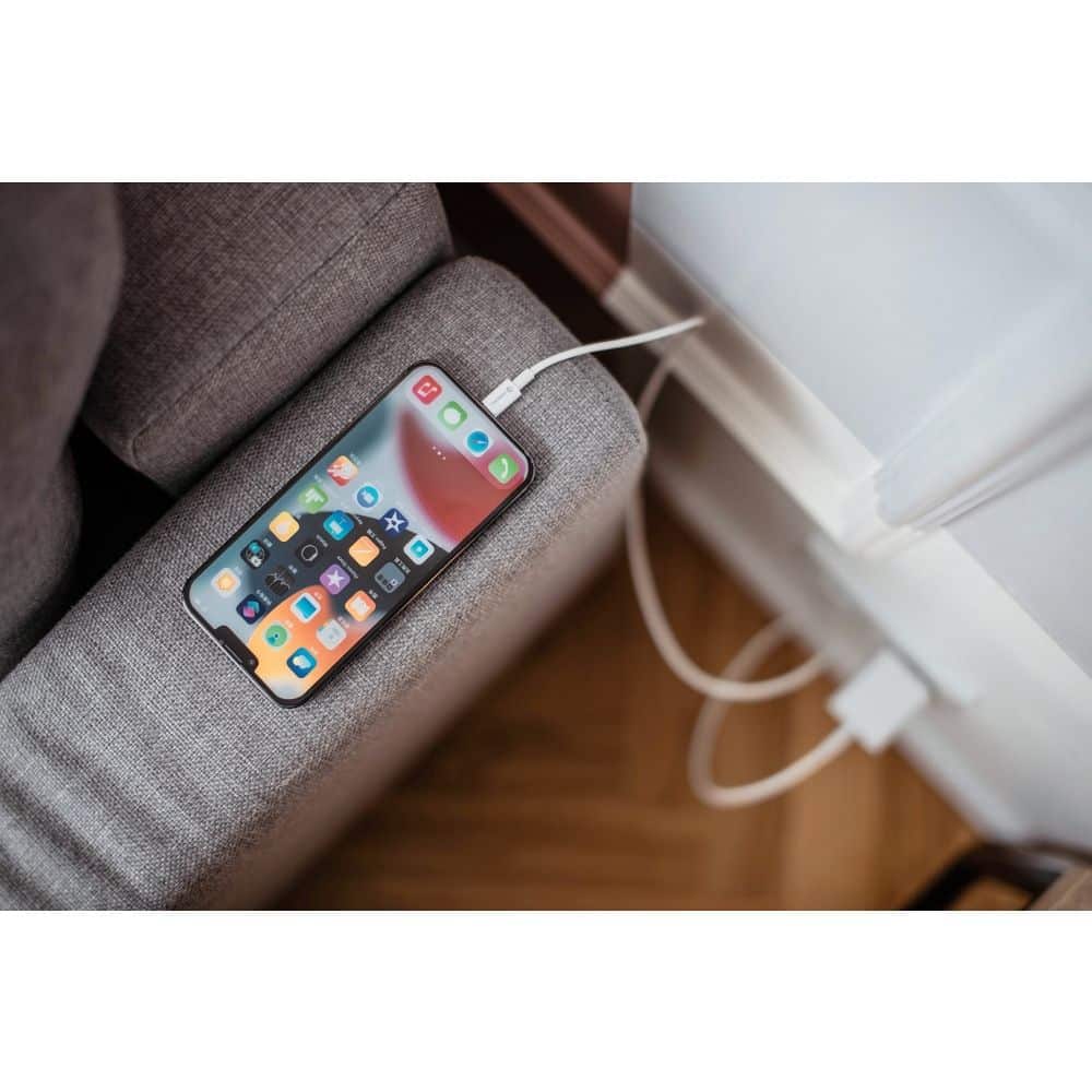 FORCELL kabel USB A na Lightning 8-pinski MFi 2.4A/5V 12W C703 1m bel