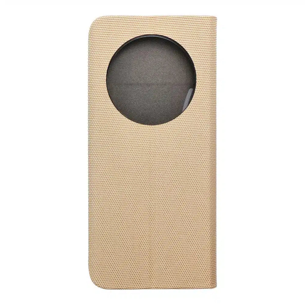 SENSITIVE Book preklopna maska za XIAOMI Redmi 14C – zlatna