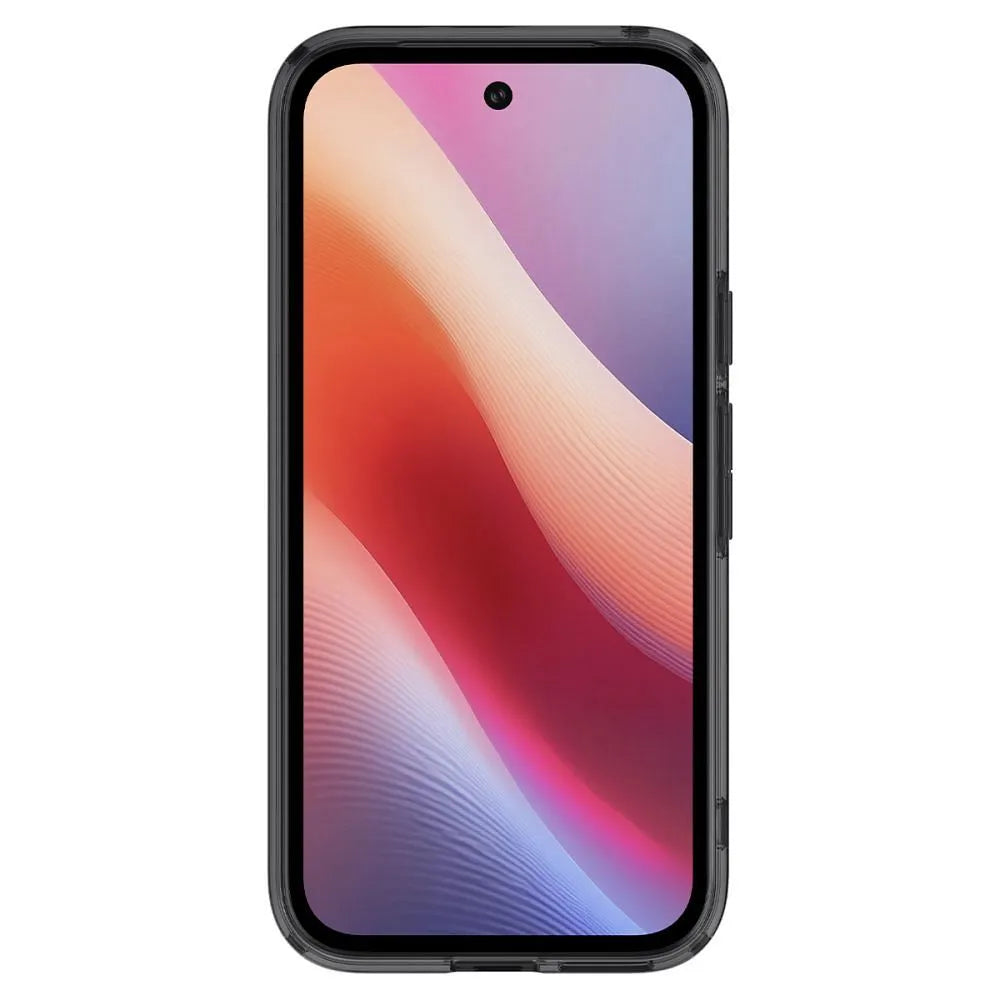 SPIGEN ULTRA HYBRID MAG ovitek, združljiv z MagSafe, za GOOGLE PIXEL 9A prozorno črn