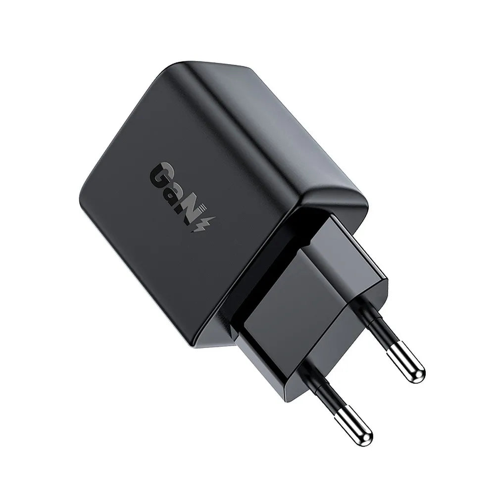 ACEFAST polnilec GaN Type C QC3.0 PD30W A21 črn