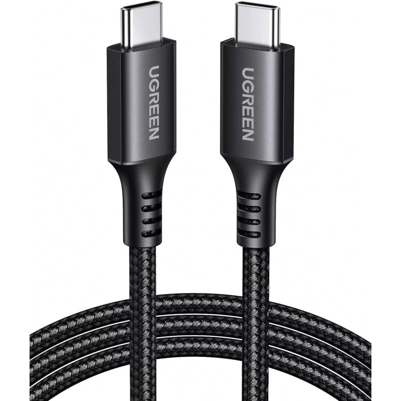 UGREEN US567 USB-C na USB-C kabel 60W 3A 2m sivi