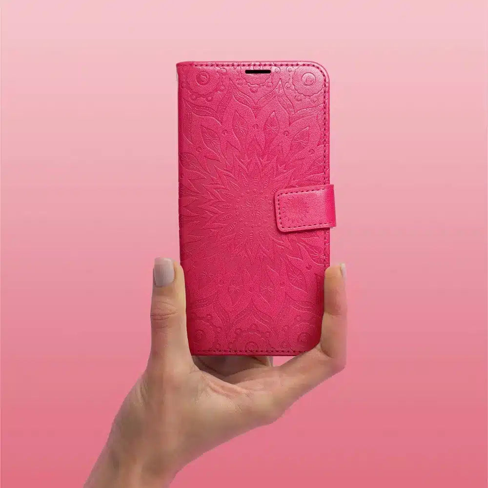 MEZZO Book ovitek za XIAOMI Redmi Note 13 Pro Plus 5G mandala magenta