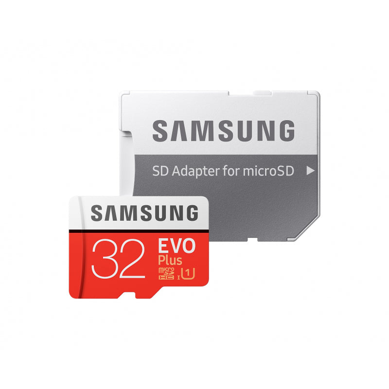 Pomnilniška kartica Samsung Evo Plus microSDHC z adapterjem 32 GB razred 10 / UHS-1 U1 MB-MC32GA/APC
