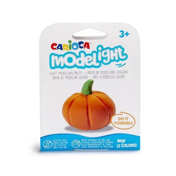 Carioca Modelight voće – lagani plastelin za djecu 30g Naranča