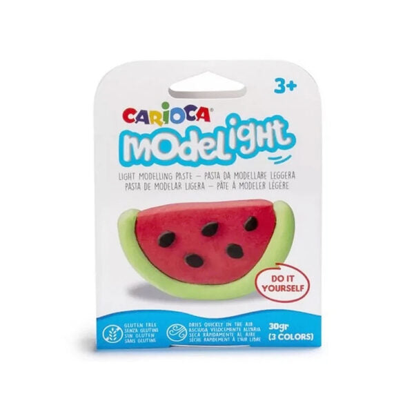 Carioca Modelight voće – lagani plastelin za djecu 30g Naranča