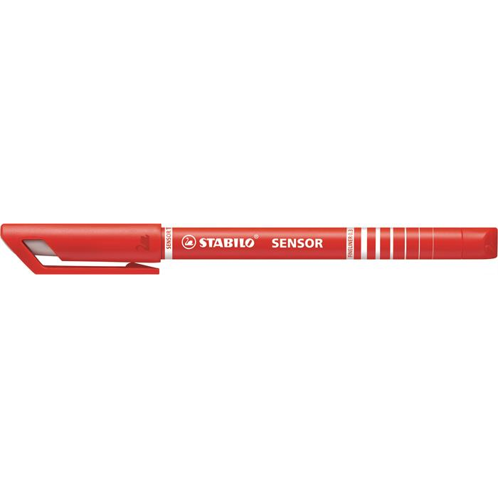 STABILO SENSOR fine tanki flomaster Crveno 1 kom