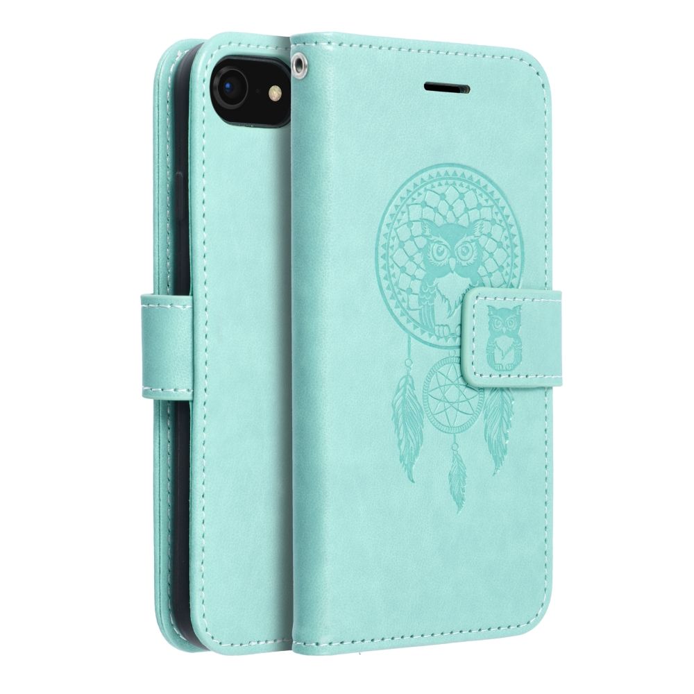 Forcell MEZZO preklopna torbica za IPHONE 7/8 / SE 2020 / SE 2022 lovilec sanj zelena