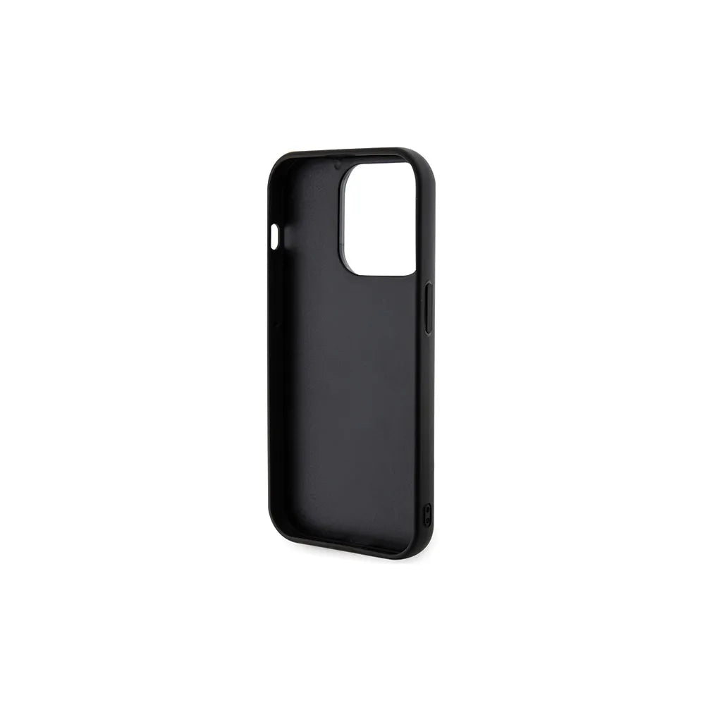 Originalna torbica KARL LAGERFELD Hardcase KLHCP15X3DMBKCK za iPhone 15 PRO MAX (3D Logo Glitter / črna)