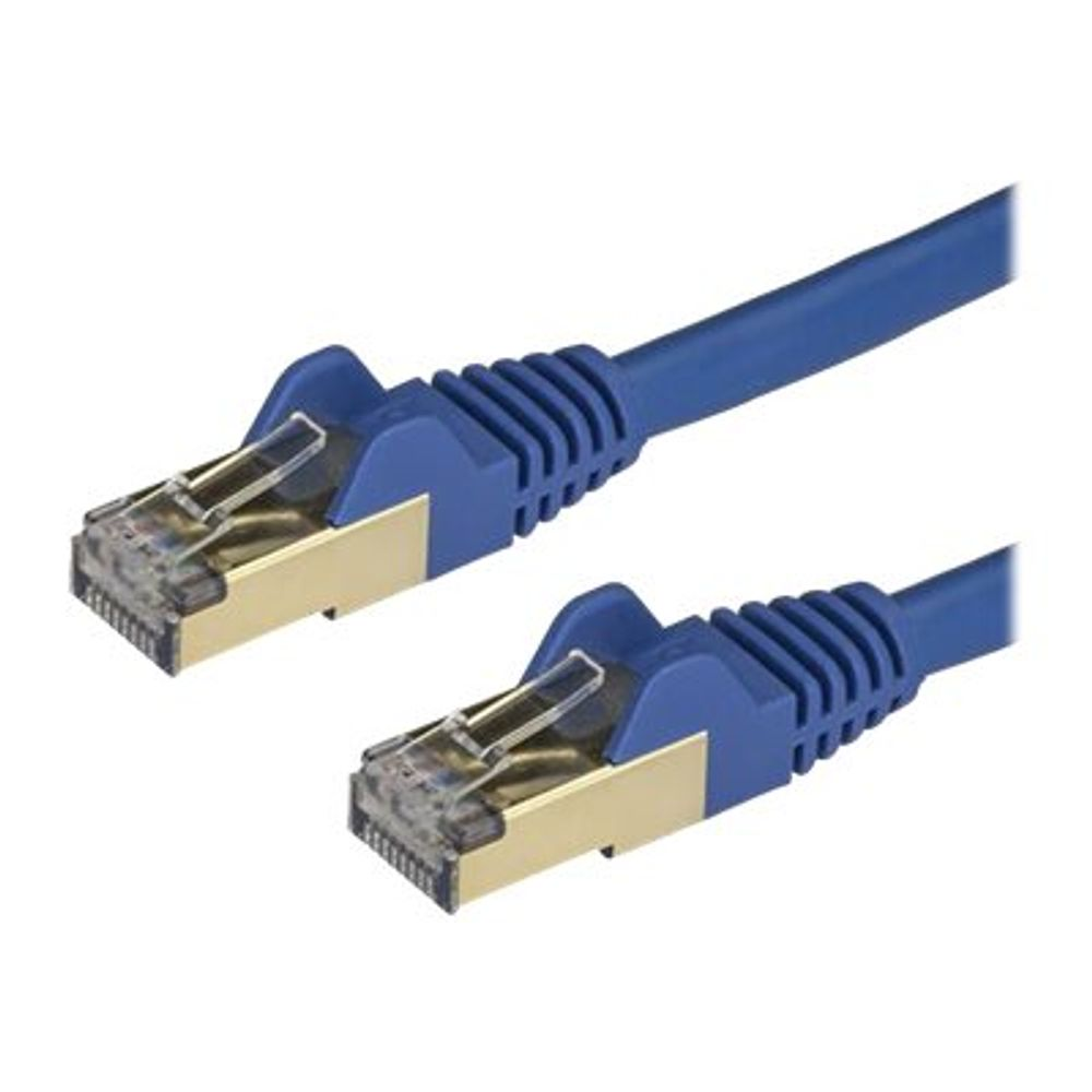 StarTech.com 6ASPAT50CMBL kabel za umrežavanje Plavo 0,5 m Cat6a U/FTP (STP)
