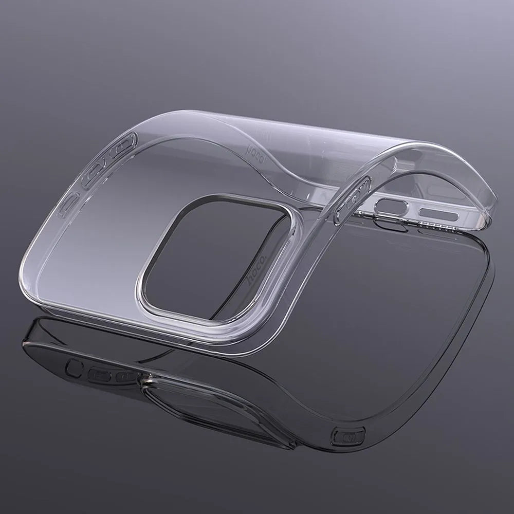 HOCO Light serija TPU ovitek za IPHONE 15 PRO MAX prozoren