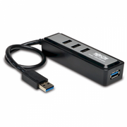 Tripp Lite U360-004-MINI sučelje čvorišta 5000 Mbit/s Crno