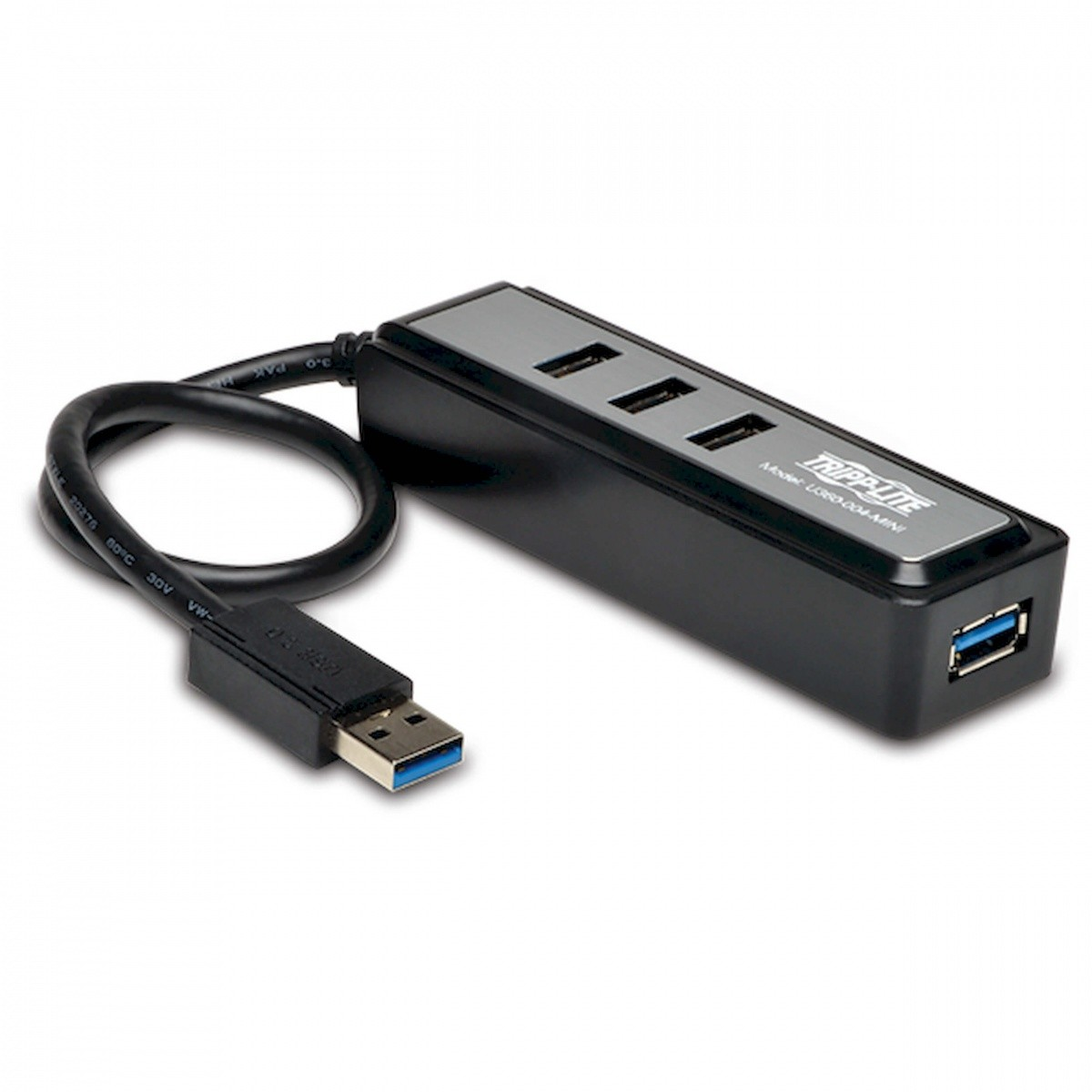 Tripp Lite U360-004-MINI sučelje čvorišta 5000 Mbit/s Crno