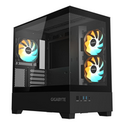 GIGABYTE C201 PANORAMIC Midi Tower Crno